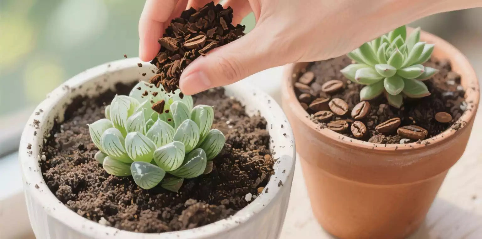 Coffee Grounds for Succulents: Good Idea?