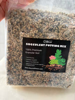 Inorganic Succulent Soil Mix 2.5 lb / 5 lb, Fast Draining Granular Potting Mix for Cactus, Bonsai & Indoor Plants
