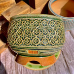 Geometric Floral Succulent Pot