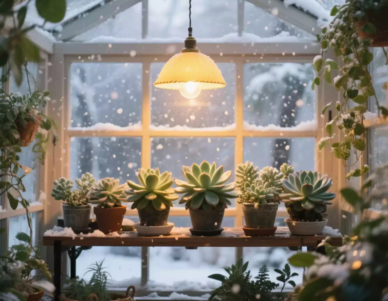 How to Water Succulents in Winter