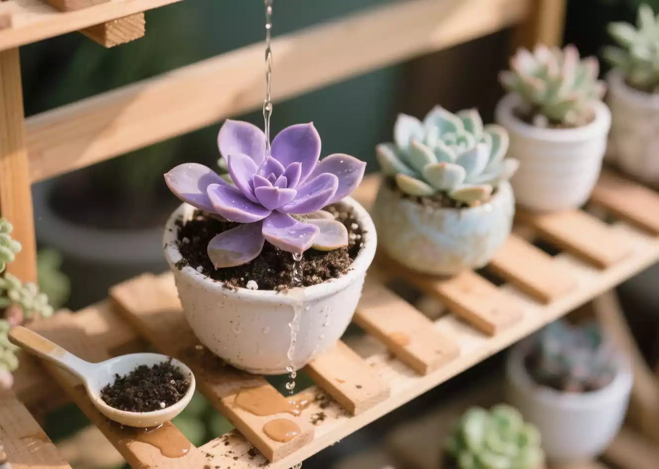 Watering succulents:3steps to determine