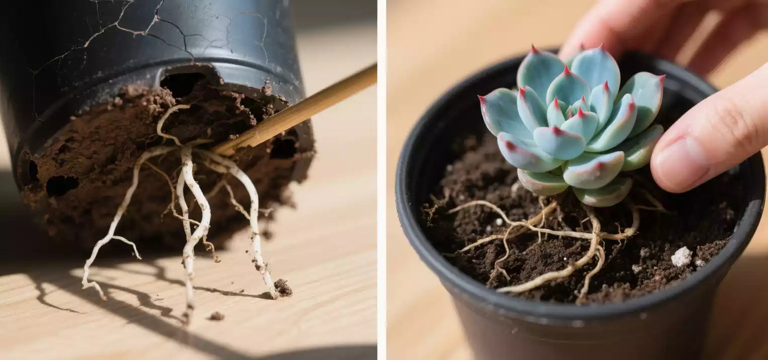 Succulent transplanting: How to do it