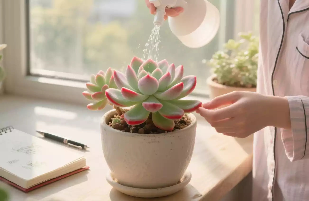 Succulent turning red? Reasons and solutions
