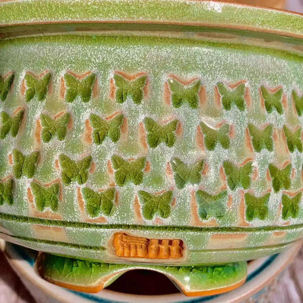 Ceramic Butterfly Decorative Succulent Pot