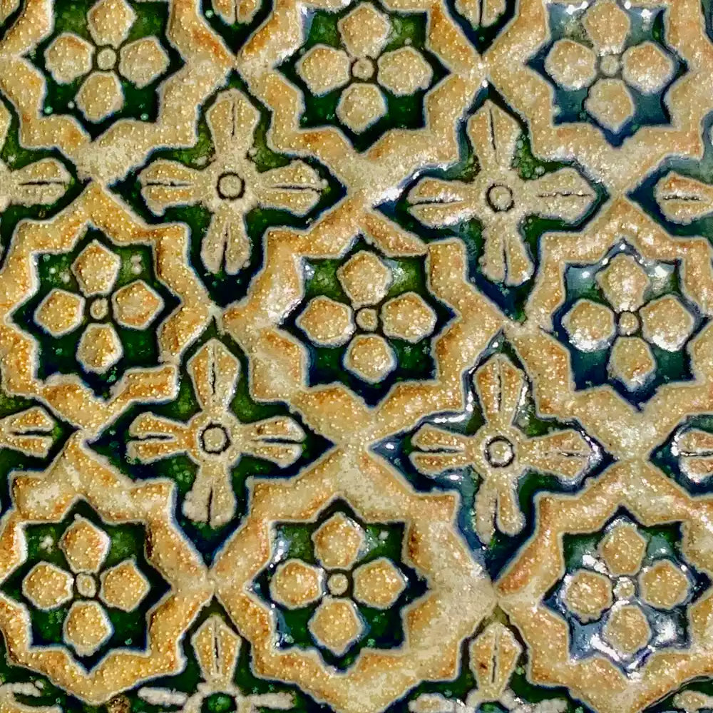 Geometric Floral Succulent Pot